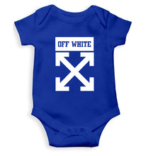 Load image into Gallery viewer, Off White Kids Romper For Baby Boy/Girl-0-5 Months(18 Inches)-Royal Blue-Ektarfa.online
