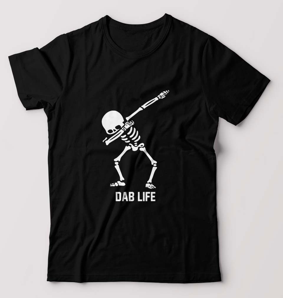 Dab Life T-Shirt for Men-Black-Ektarfa.online