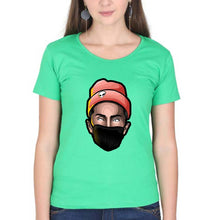 Load image into Gallery viewer, MC Stan T-Shirt for Women-Flag Green-Ektarfa.online
