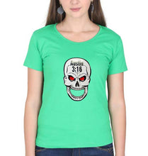 Load image into Gallery viewer, Stone Cold Steve Austin (WWE) T-Shirt for Women-Flag Green-Ektarfa.online

