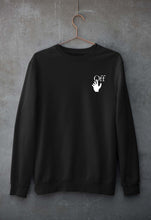 Load image into Gallery viewer, off white Unisex Sweatshirt for Men/Women-Black-Ektarfa.online
