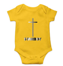 Load image into Gallery viewer, The Weeknd Kids Romper For Baby Boy/Girl-Yellow-Ektarfa.online
