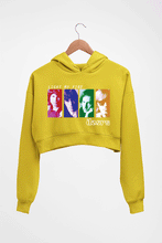 Load image into Gallery viewer, The Doors Crop HOODIE FOR WOMEN-Mustard Yellow-Ektarfa.online
