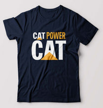 Load image into Gallery viewer, Cat Power T-Shirt for Men-Navy Blue-Ektarfa.online
