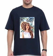 Load image into Gallery viewer, Lana Del Rey Oversized T-Shirt for Men-Navy Blue-Ektarfa.online
