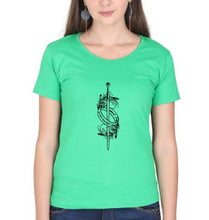 Load image into Gallery viewer, The Rings of Power T-Shirt for Women-Flag Green-Ektarfa.online
