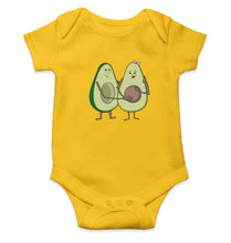 Load image into Gallery viewer, Avocado Kids Romper Kids Romper For Baby Boy/Girl-0-5 Months(18 Inches)-Yellow-Ektarfa.online
