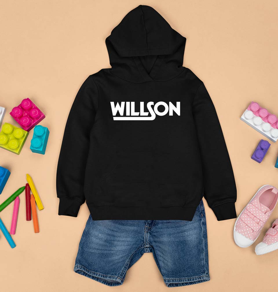 Wilson Kids Hoodie for Boy/Girl-Black-Ektarfa.online