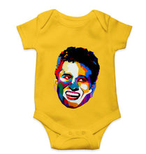 Load image into Gallery viewer, Sachin Tendulkar Kids Romper For Baby Boy/Girl-Yellow-Ektarfa.online
