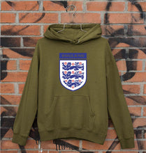 Load image into Gallery viewer, England Football Unisex Hoodie for Men/Women-Olive Green-Ektarfa.online
