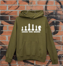 Load image into Gallery viewer, Chess Unisex Hoodie for Men/Women-Olive Green-Ektarfa.online
