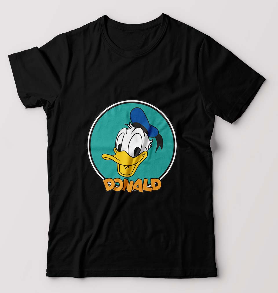 Donald Duck T-Shirt for Men-Black-Ektarfa.online