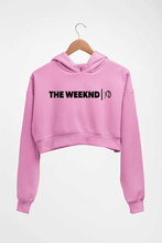 Load image into Gallery viewer, The Weeknd Crop HOODIE FOR WOMEN-Light Baby Pink-Ektarfa.online
