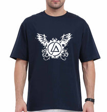 Load image into Gallery viewer, Linkin Park Oversized T-Shirt for Men-Navy Blue-Ektarfa.online
