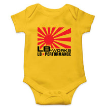 Load image into Gallery viewer, LB Works Performance Kids Romper For Baby Boy/Girl-0-5 Months(18 Inches)-Yellow-Ektarfa.online
