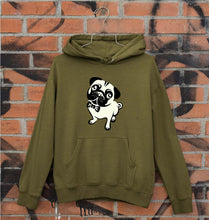 Load image into Gallery viewer, Pug Dog Unisex Hoodie for Men/Women-Olive Green-Ektarfa.online
