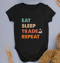 Load image into Gallery viewer, Share Market(Stock Market) Kids Romper For Baby Boy/Girl-Black-Ektarfa.online
