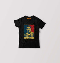 Load image into Gallery viewer, Ronaldinho Kids T-Shirt for Boy/Girl-Black-Ektarfa.online
