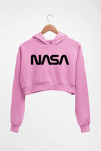 Load image into Gallery viewer, NASA Crop HOODIE FOR WOMEN-Light Baby Pink-Ektarfa.online
