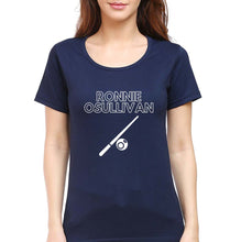 Load image into Gallery viewer, Ronnie O&#39;Sullivan Snooker T-Shirt for Women-Navy Blue-Ektarfa.online
