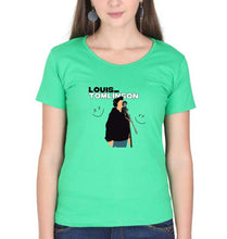 Load image into Gallery viewer, Louis Tomlinson T-Shirt for Women-Flag Green-Ektarfa.online
