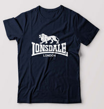 Load image into Gallery viewer, Lonsdale T-Shirt for Men-Navy Blue-Ektarfa.online
