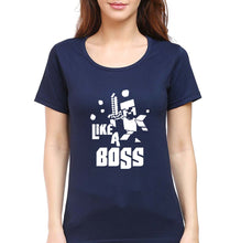 Load image into Gallery viewer, Minecraft T-Shirt for Women-Navy Blue-Ektarfa.online
