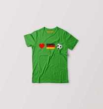 Load image into Gallery viewer, Germany Kids T-Shirt for Boy/Girl-Flag Green-Ektarfa.online
