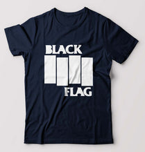 Load image into Gallery viewer, Black Flag T-Shirt for Men-Navy Blue-Ektarfa.online

