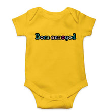 Load image into Gallery viewer, Born Annoyed Kids Romper For Baby Boy/Girl-Yellow-Ektarfa.online
