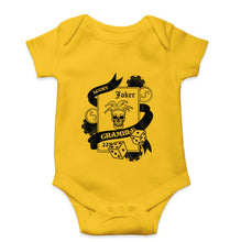 Load image into Gallery viewer, Joker Card Poker Kids Romper For Baby Boy/Girl-Yellow-Ektarfa.online
