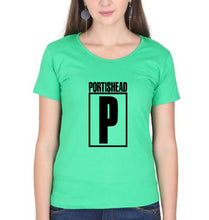 Load image into Gallery viewer, Portishead T-Shirt for Women-Flag Green-Ektarfa.online
