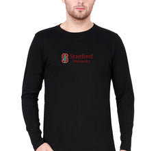 Load image into Gallery viewer, Stanford Full Sleeves T-Shirt for Men-Black-Ektarfa.online
