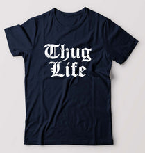 Load image into Gallery viewer, Thug Life 2Pac T-Shirt for Men-Navy Blue-Ektarfa.online
