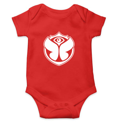 Tomorrowland Kids Romper For Baby Boy/Girl-0-5 Months(18 Inches)-RED-Ektarfa.online