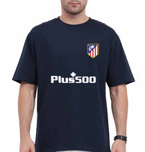 Load image into Gallery viewer, Atletico Madrid 2021-22 Oversized T-Shirt for Men-Navy Blue-Ektarfa.online
