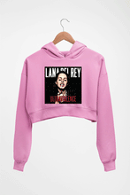 Load image into Gallery viewer, Lana Del Rey Crop HOODIE FOR WOMEN-Light Baby Pink-Ektarfa.online
