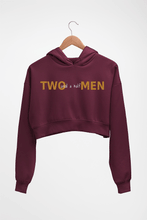 Load image into Gallery viewer, Two and a Half Men Crop HOODIE FOR WOMEN-Maroon-Ektarfa.online
