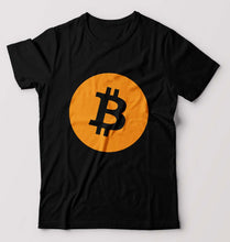 Load image into Gallery viewer, Cryptocurrency Bitcoin T-Shirt for Men-Black-Ektarfa.online
