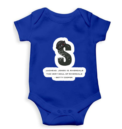 Jughead Jones Riverdale Kids Romper For Baby Boy/Girl-Royal Blue-Ektarfa.online