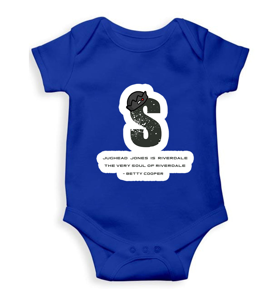 Jughead Jones Riverdale Kids Romper For Baby Boy/Girl-Royal Blue-Ektarfa.online