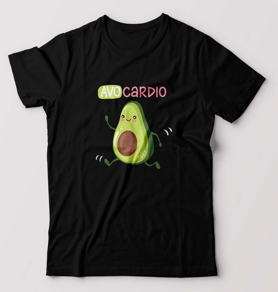 Avocado T-Shirt for Men-Black-Ektarfa.online
