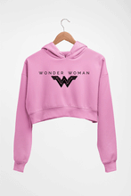 Load image into Gallery viewer, Wonder Woman Superhero Crop HOODIE FOR WOMEN-Light Baby Pink-Ektarfa.online
