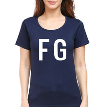 Load image into Gallery viewer, Fear of God T-Shirt for Women-Navy Blue-Ektarfa.online

