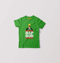 Load image into Gallery viewer, Rap God Kids T-Shirt for Boy/Girl-Flag Green-Ektarfa.online
