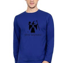 Load image into Gallery viewer, Table Tennis (TT) Wizard Full Sleeves T-Shirt for Men-Royal Blue-Ektarfa.online
