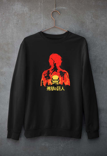 Attack on Titan Unisex Sweatshirt for Men/Women-Black-Ektarfa.online