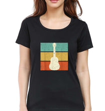 Load image into Gallery viewer, Guitar T-Shirt for Women-Black-Ektarfa.online
