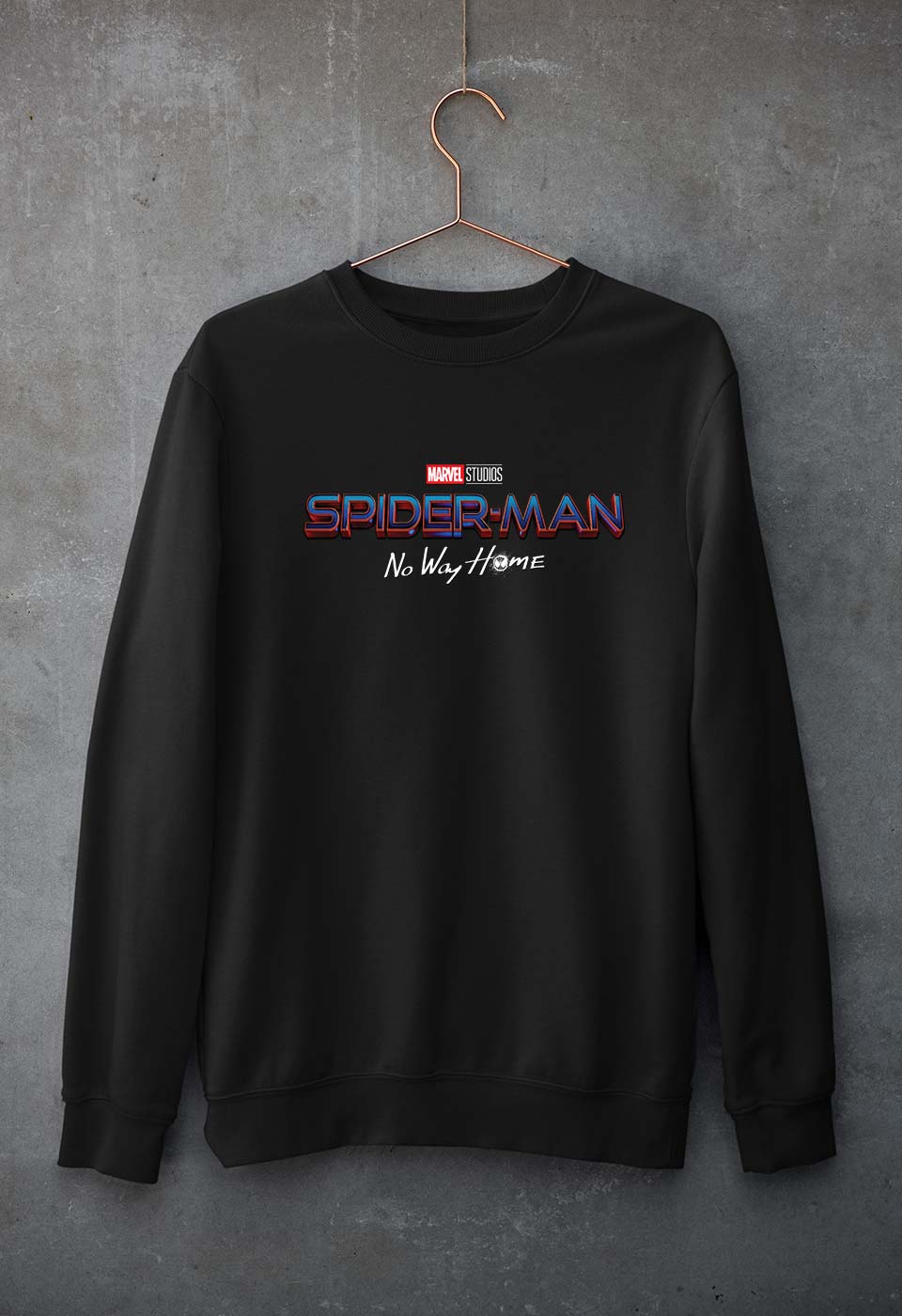 Spiderman Superhero Unisex Sweatshirt for Men/Women-Black-Ektarfa.online