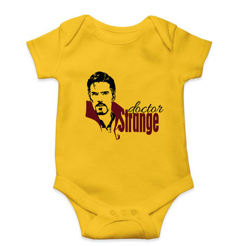 Doctor Strange Superhero Kids Romper For Baby Boy/Girl-Yellow-Ektarfa.online